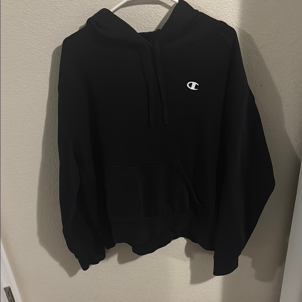Champion Black Pullover Hoodie